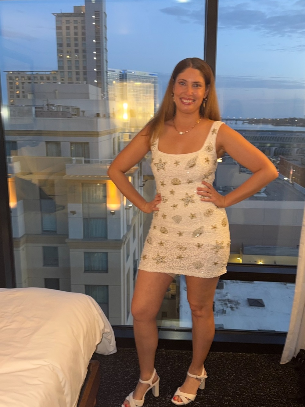 Show Me Your Mumu Lets Go Mini Dress Size M